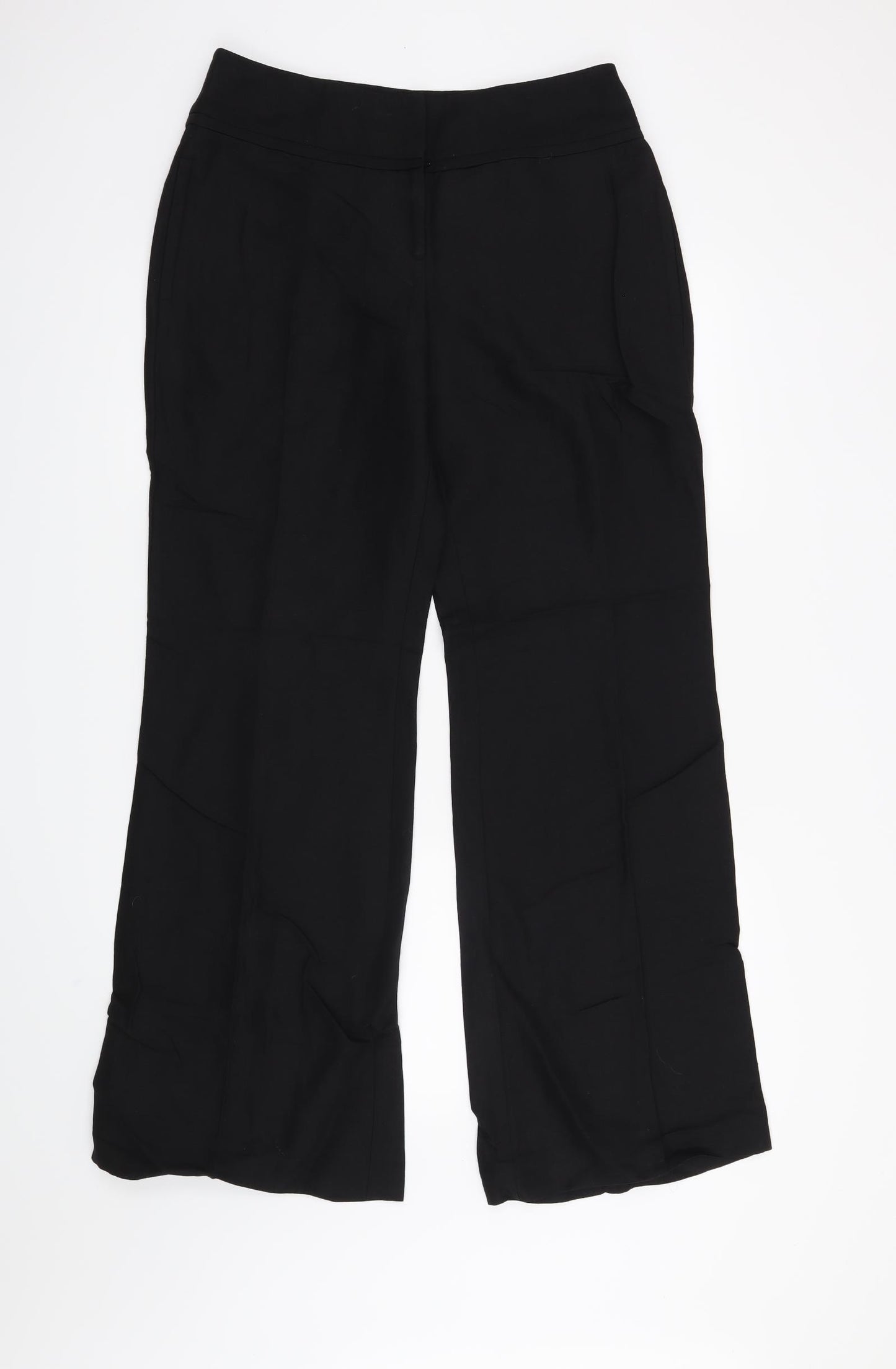Oasis Womens Black   Trousers  Size 12 L31 in