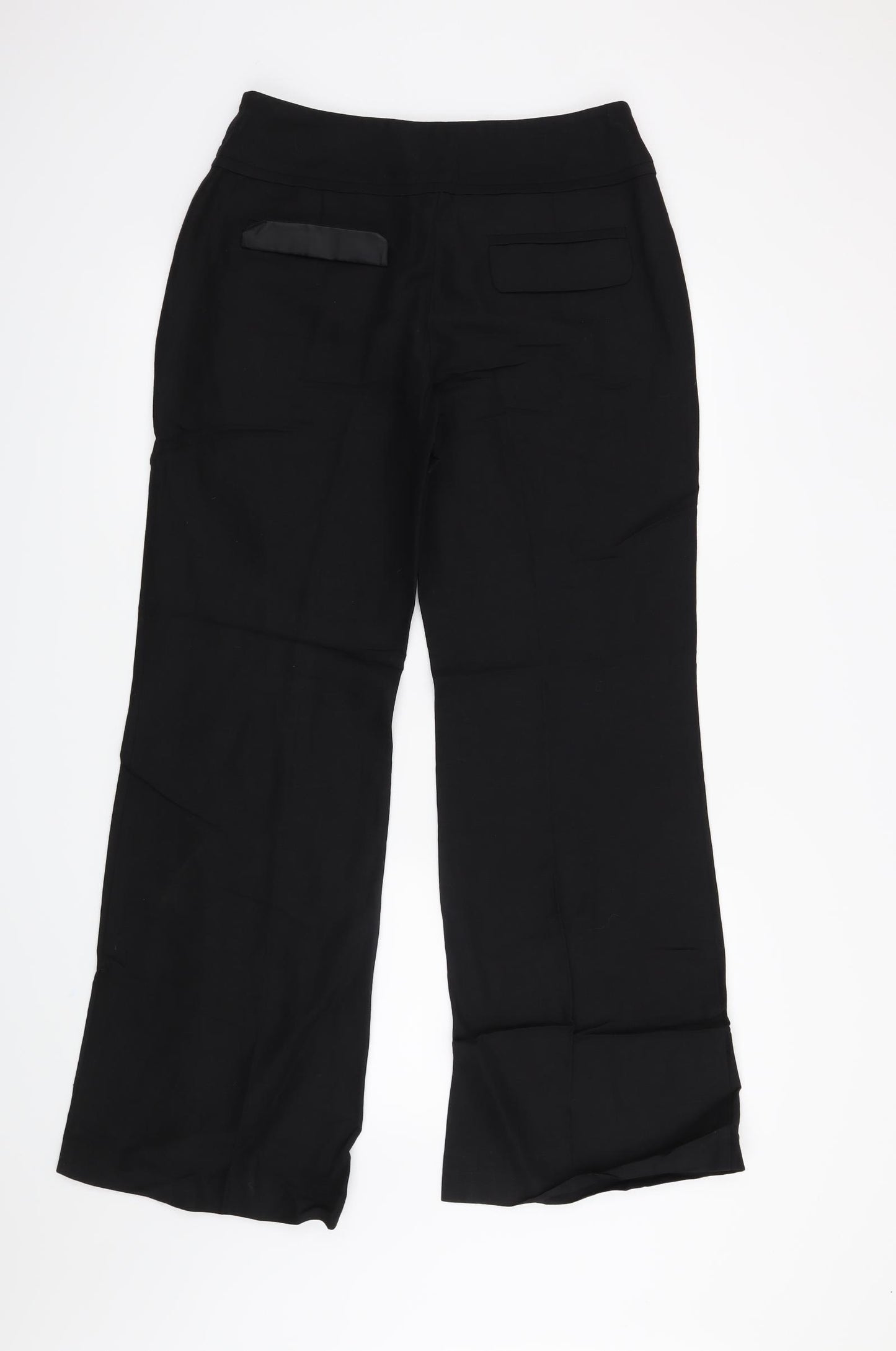 Oasis Womens Black   Trousers  Size 12 L31 in