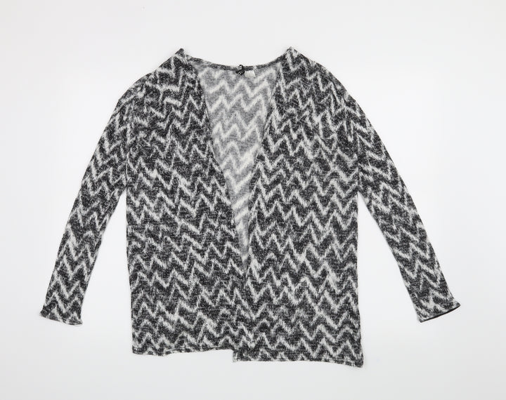 H&M Womens Black Cardigan Jumper Size XS