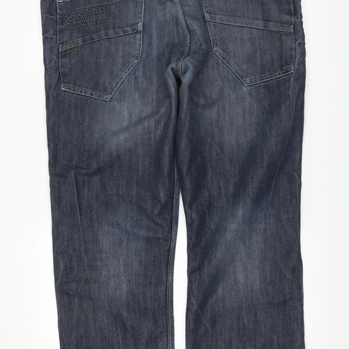 Burton Mens Blue   Straight Jeans Size 40 L29 in