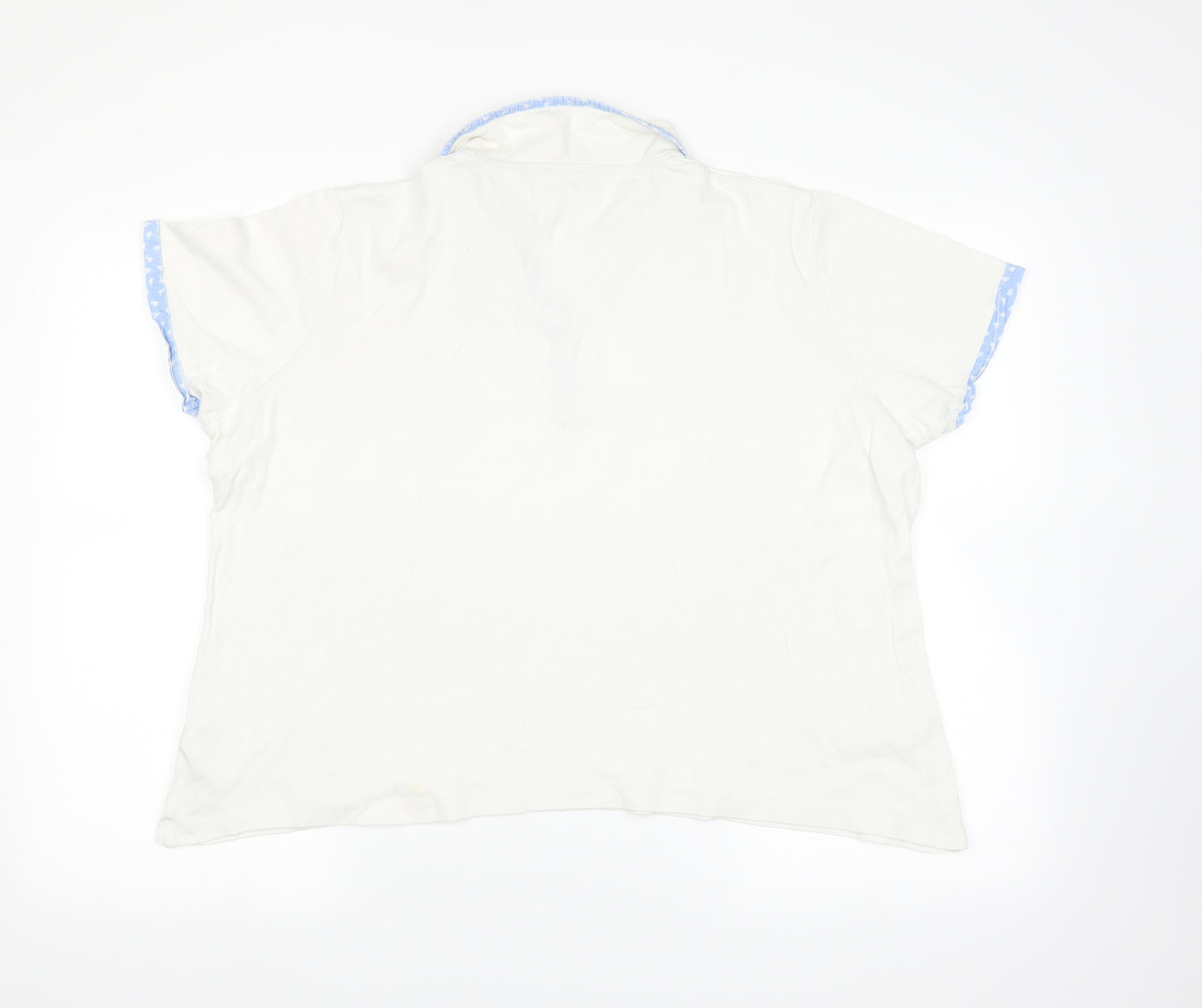 isle Mens White    Polo Size XL