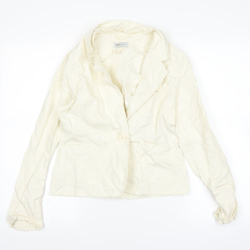 MkOne Womens White   Jacket  Size 10