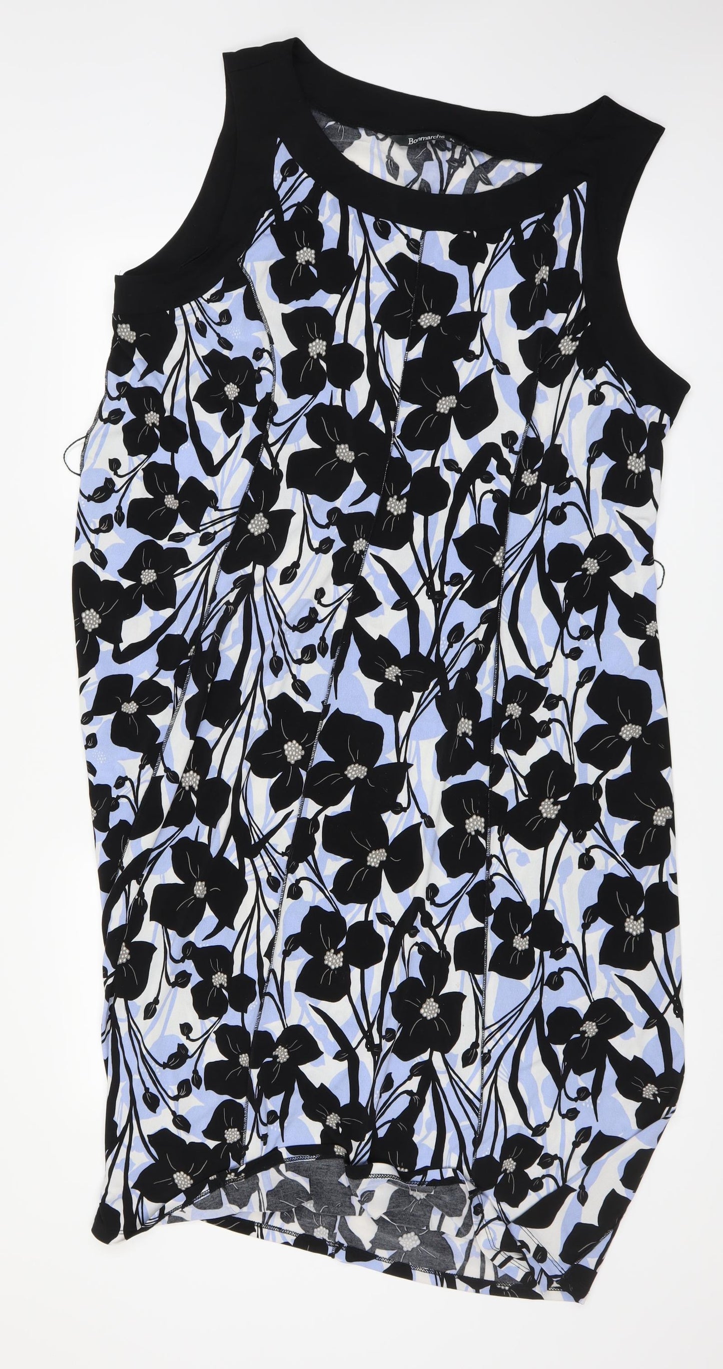 Bonmarché Womens Blue   A-Line  Size 24