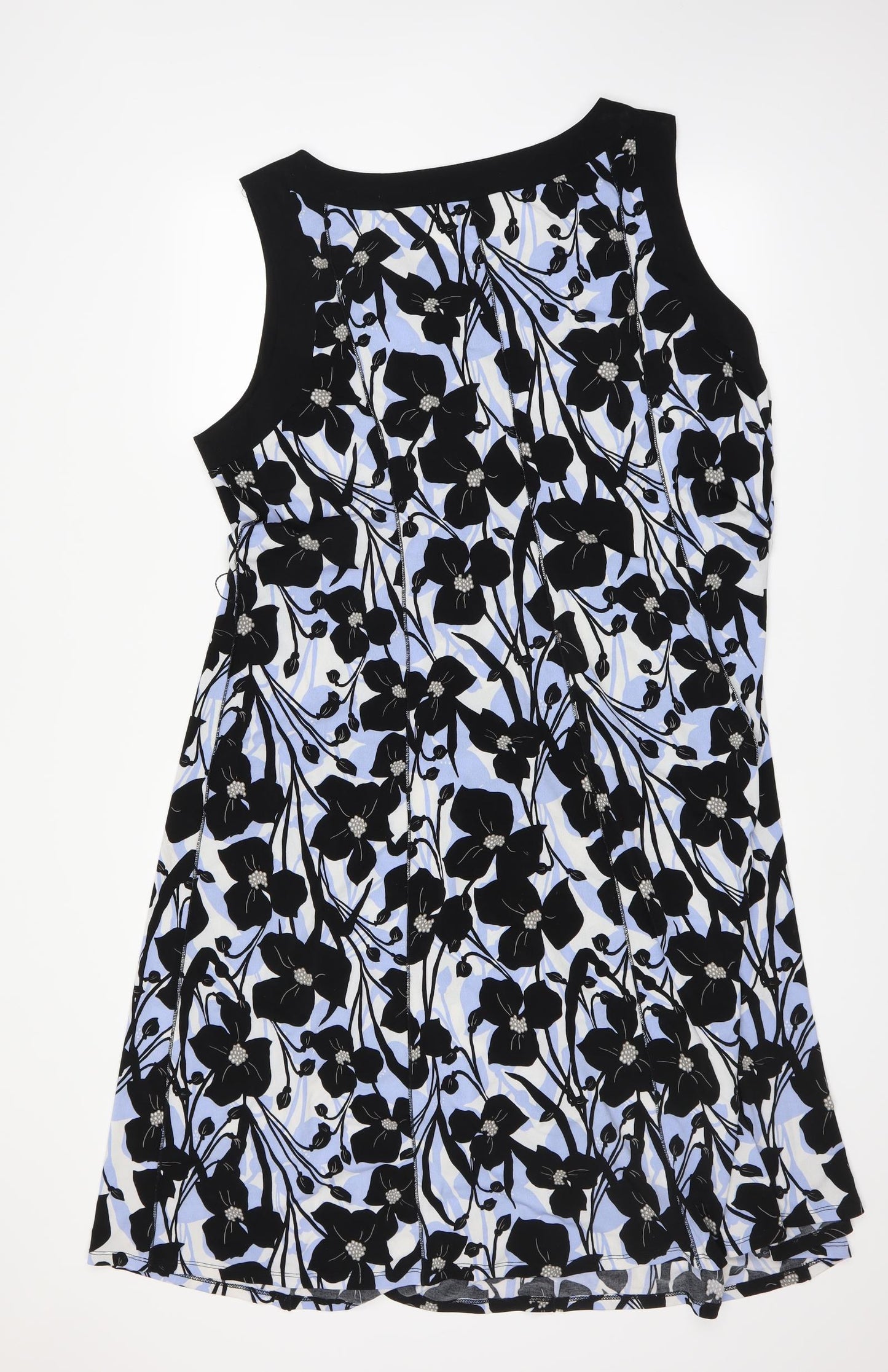Bonmarché Womens Blue   A-Line  Size 24
