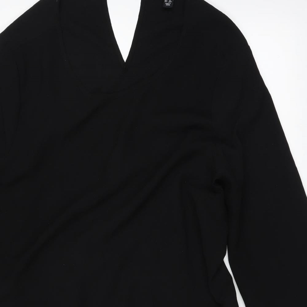 New Look Womens Black   Basic T-Shirt Size 16