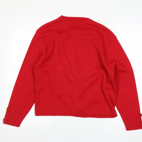 st michael Womens Red   Jacket  Size 12