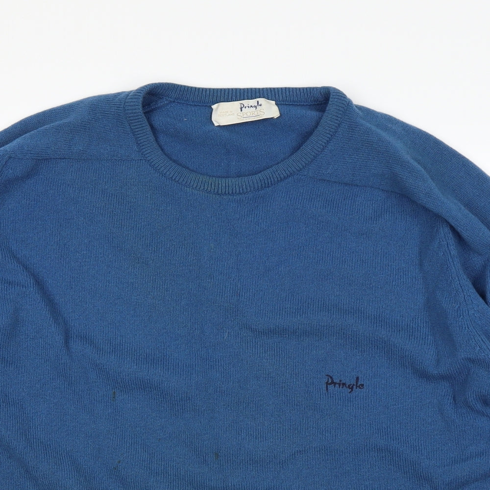 Pringle Mens Blue   Pullover Jumper Size M