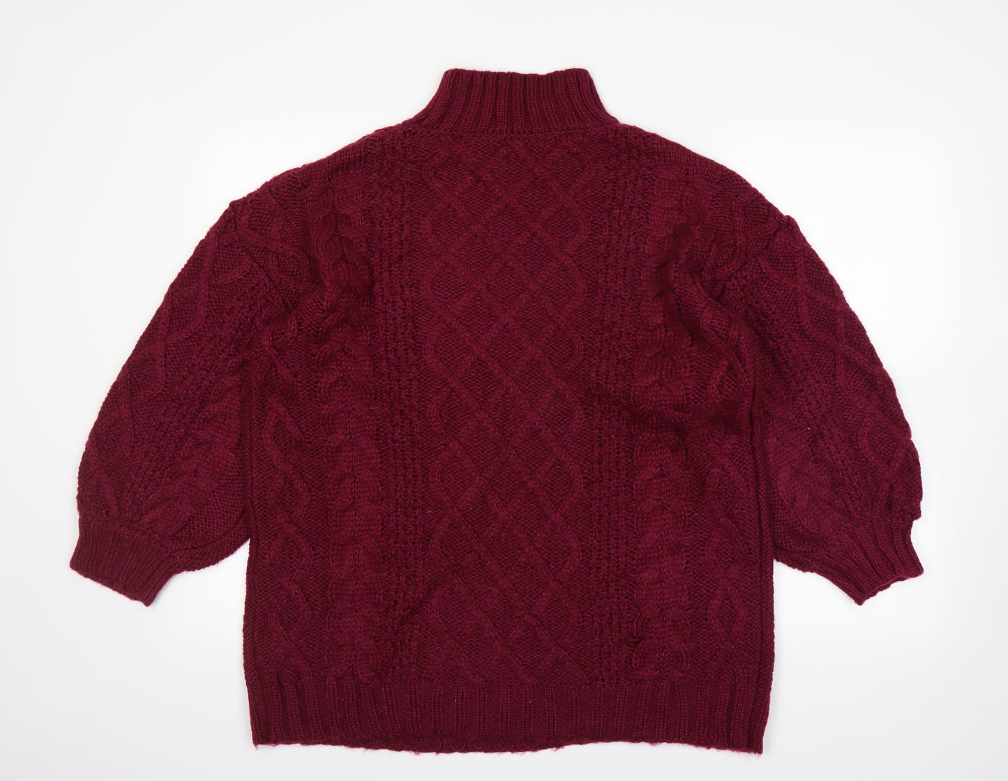 George Womens Purple   Pullover Jumper Size M