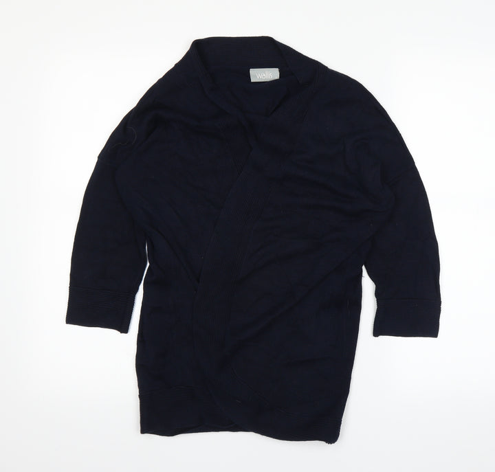 Wallis Womens Blue Cardigan Jumper Size S