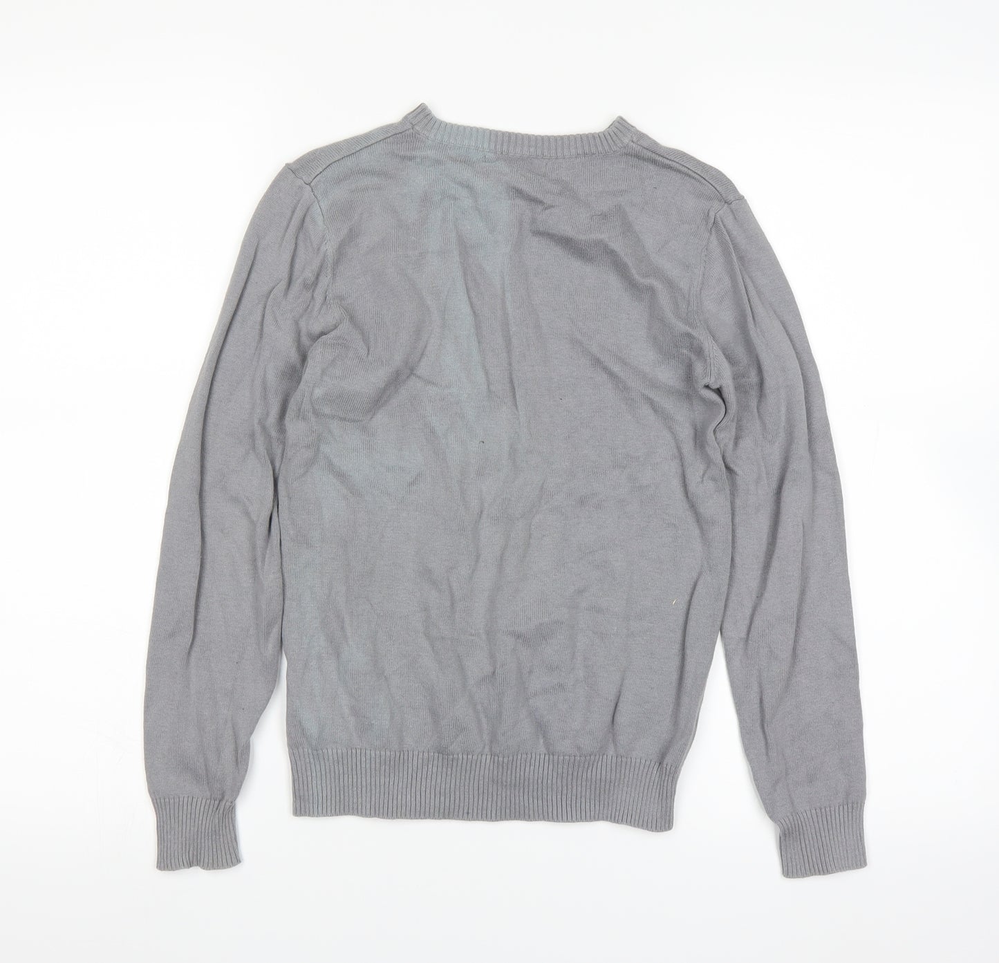 H&M Boys Grey   Pullover Jumper Size 9-10 Years