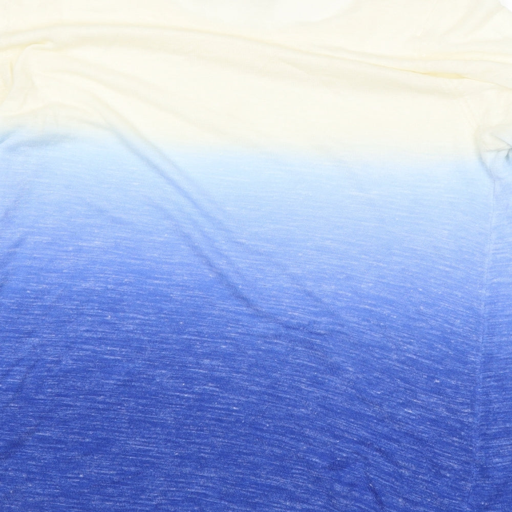 Marks and Spencer Womens Blue   Basic T-Shirt Size L