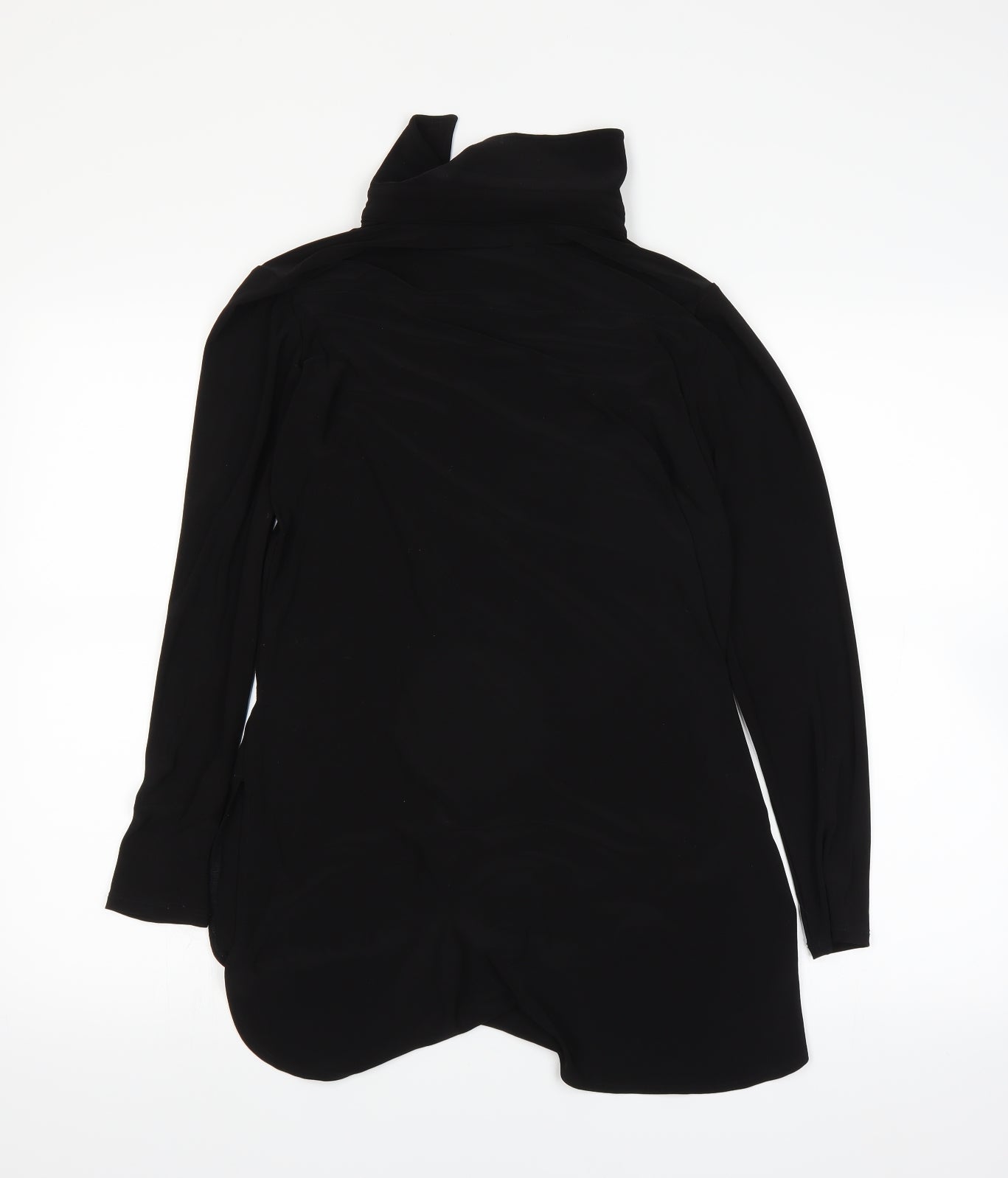 ninaleonard Womens Black   Basic Button-Up Size XS