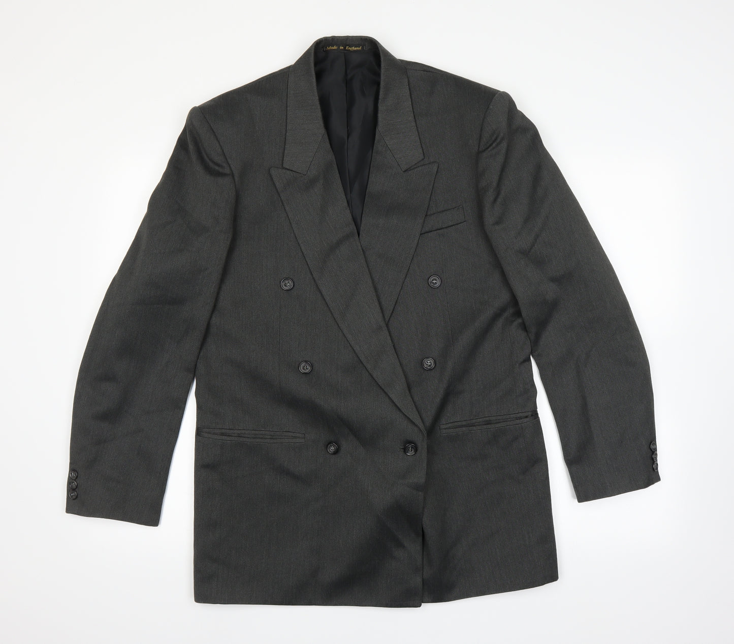 Flex Mens Grey   Jacket Suit Jacket Size 40