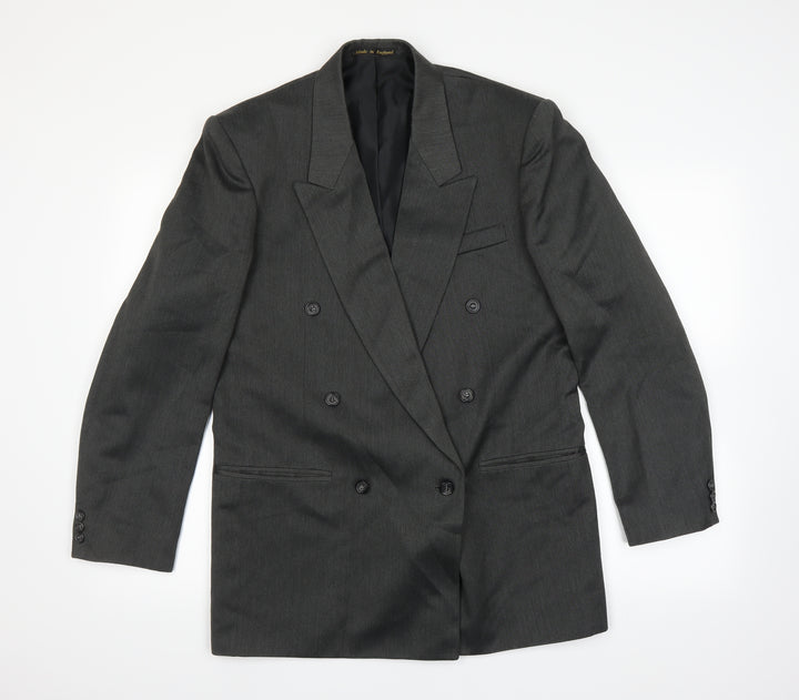 Flex Mens Grey   Jacket Suit Jacket Size 40