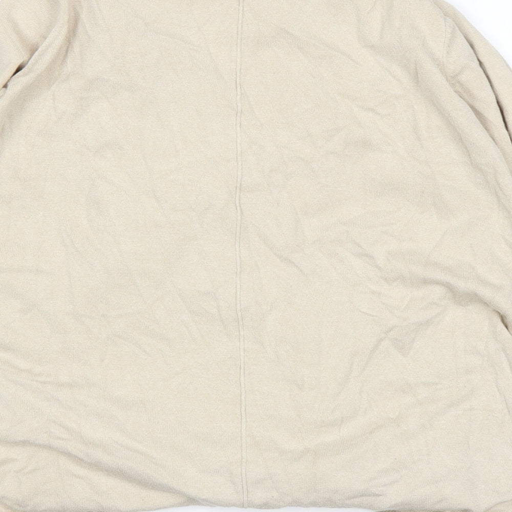 Zara Womens White   Cardigan Jumper Size S