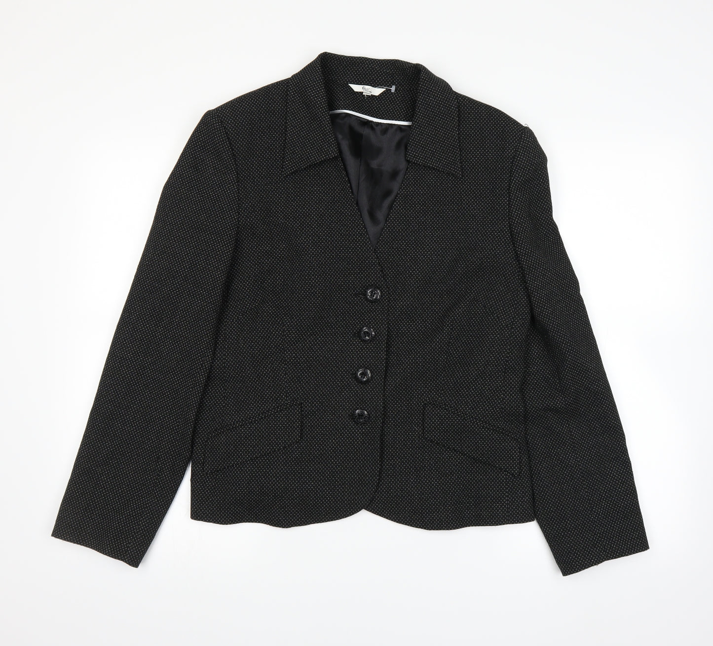 Klass Womens Black   Jacket  Size 16