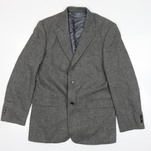 Wellington Mens Grey   Jacket Suit Jacket Size 40