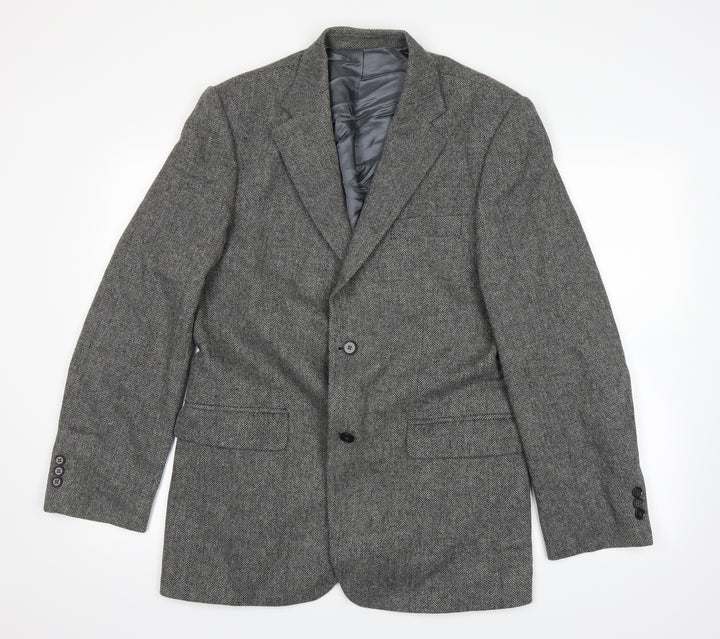 Wellington Mens Grey   Jacket Suit Jacket Size 40