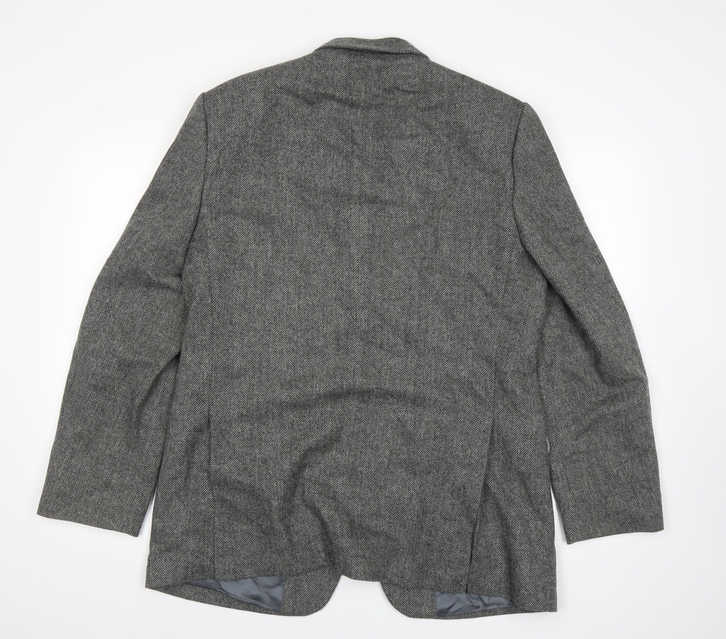 Wellington Mens Grey   Jacket Suit Jacket Size 40