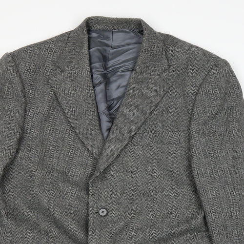 Wellington Mens Grey   Jacket Suit Jacket Size 40