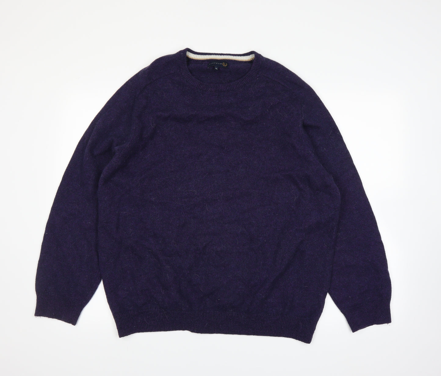 Lincoln Mens Purple   Pullover Jumper Size XL