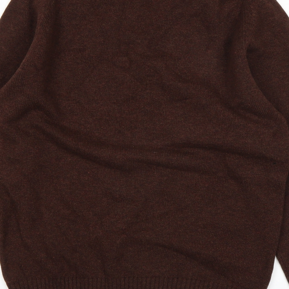 ROYAL SPEYSIDE Mens Brown   Pullover Jumper Size S