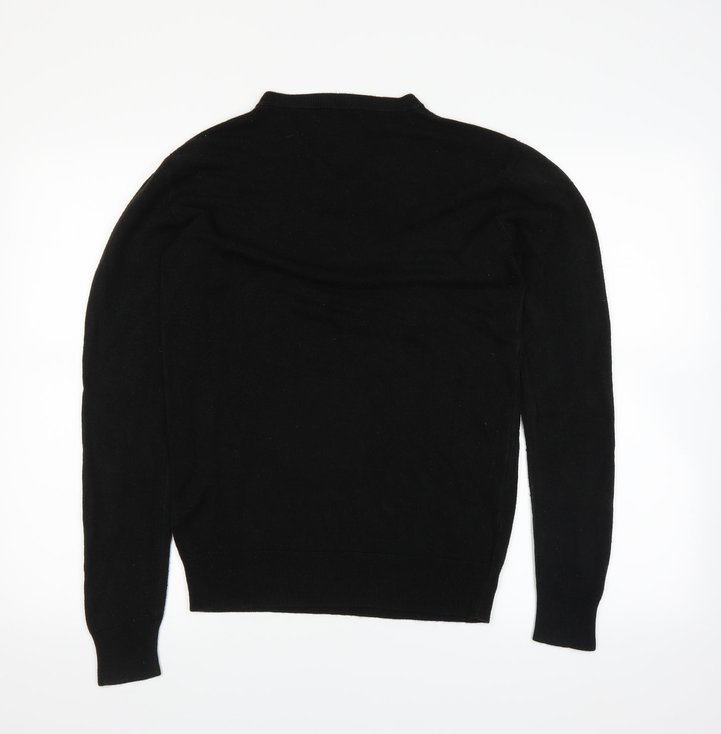 Easy Mens Black   Pullover Jumper Size M