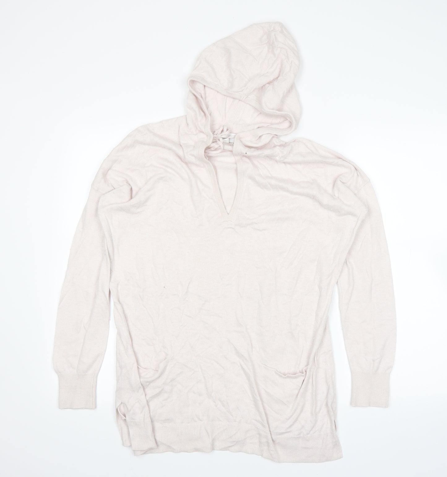 Lounge Womens Pink   Pullover Hoodie Size M