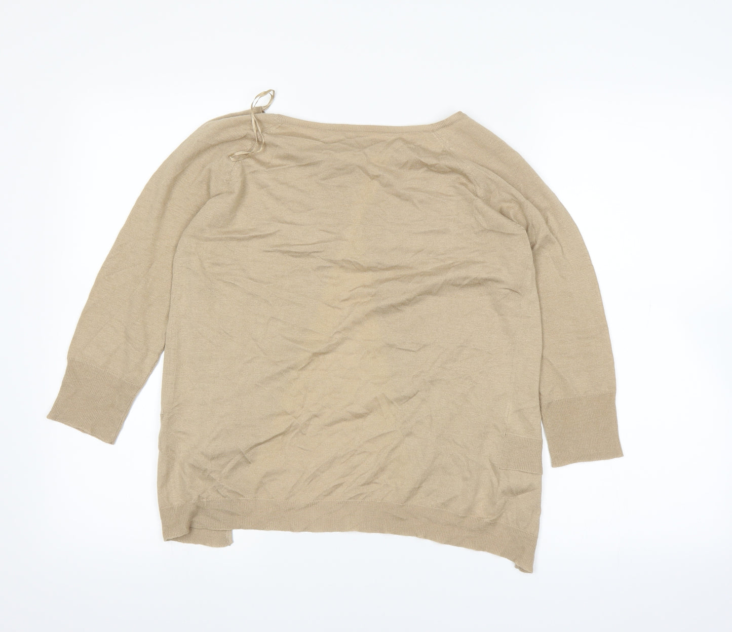Zara Womens Brown   Basic T-Shirt Size S