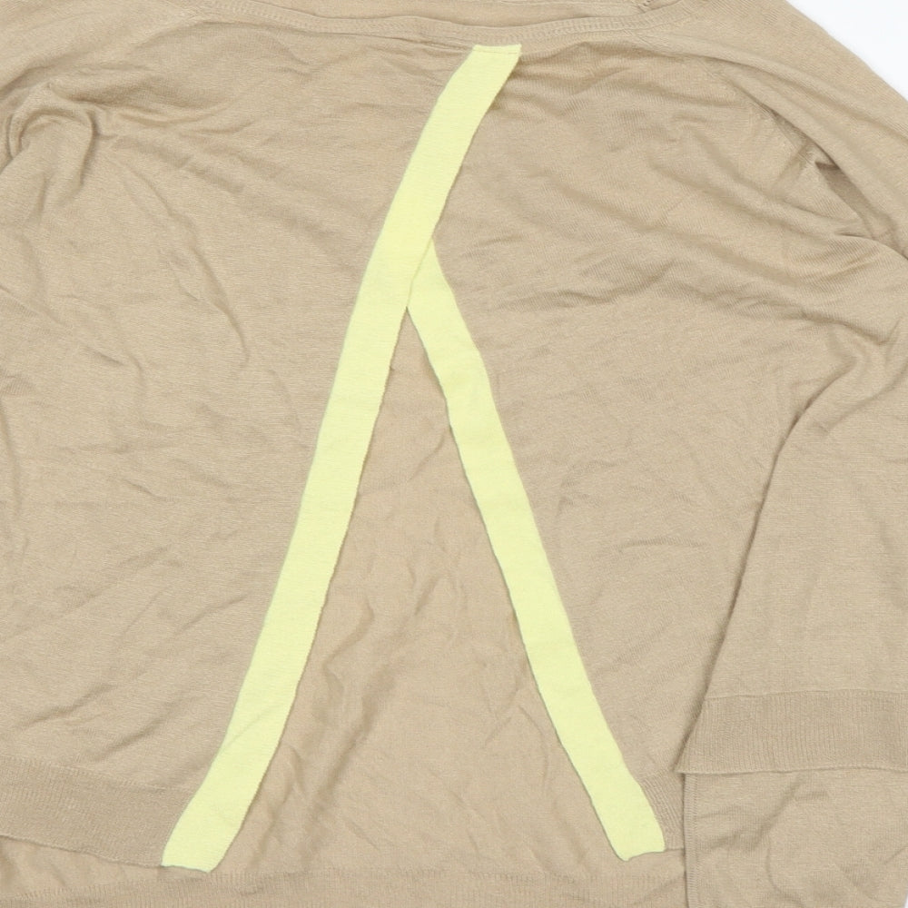 Zara Womens Brown   Basic T-Shirt Size S