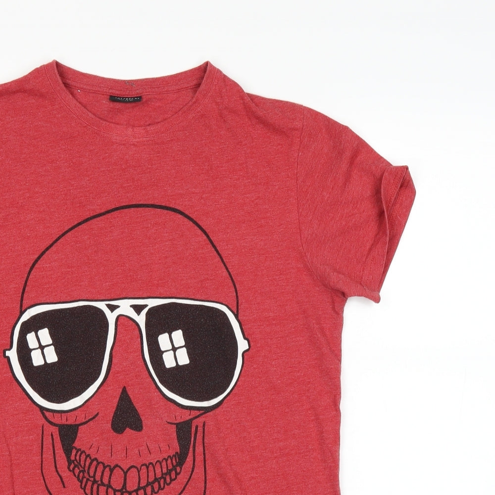 NEXT Boys Red   Basic T-Shirt Size 14 Years