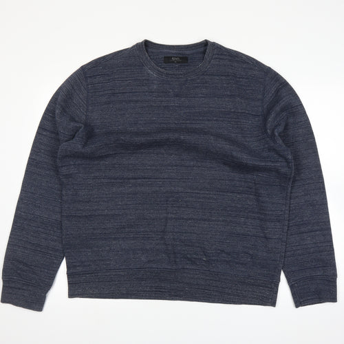 Acw85 Mens Blue   Pullover Jumper Size XL