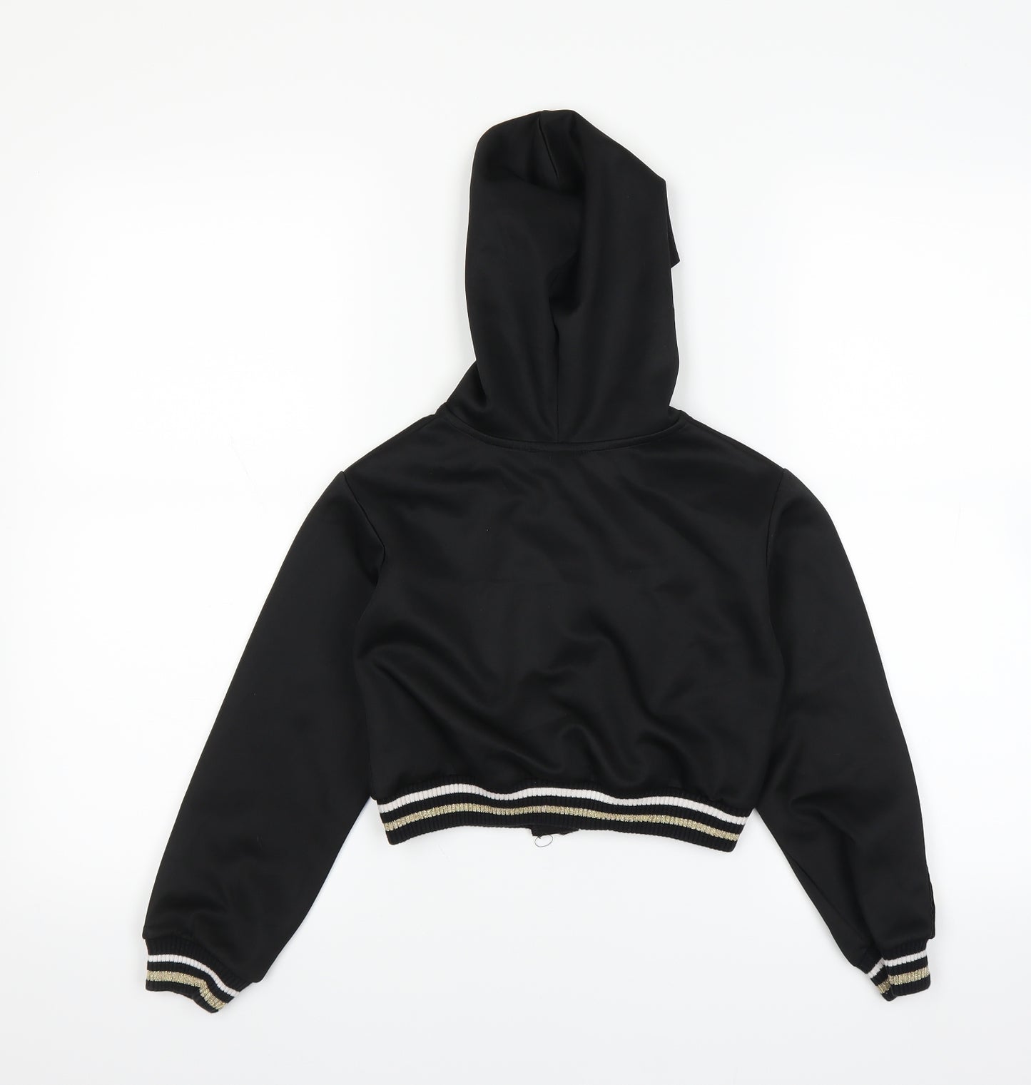 Active Girls Black   Jacket  Size 7-8 Years