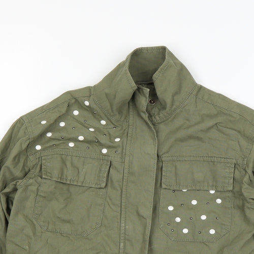NEXT Girls Green   Jacket  Size 7 Years