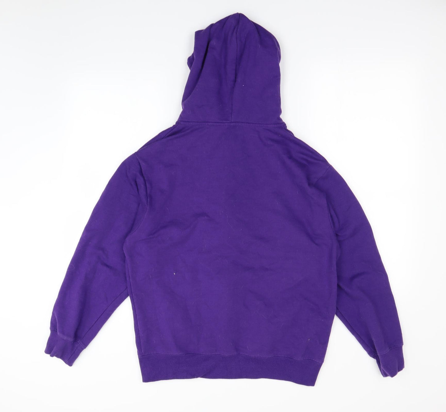 Preworn Womens Purple   Cardigan Hoodie Size L