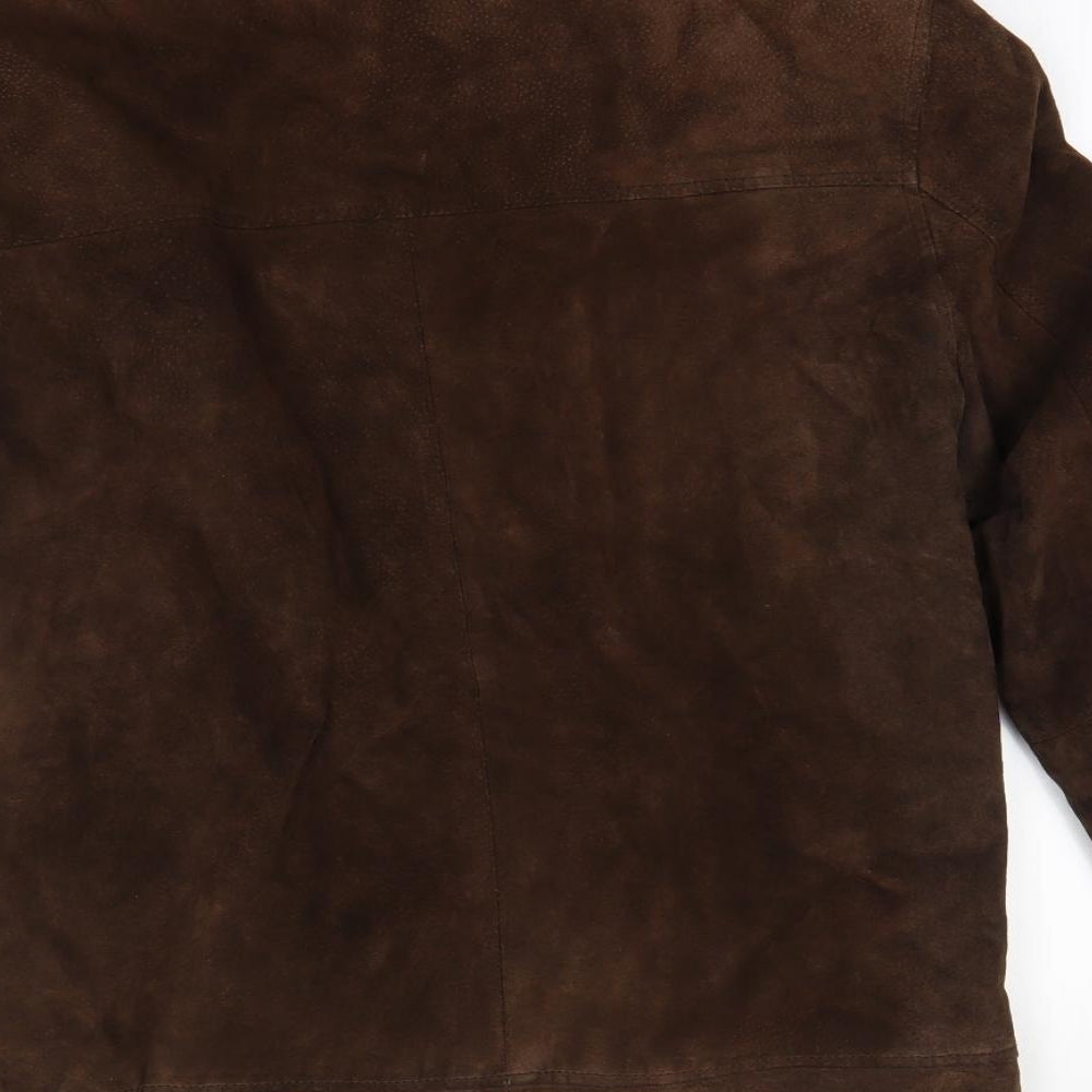 Wallace Sacks Mens Brown   Jacket Coat Size M