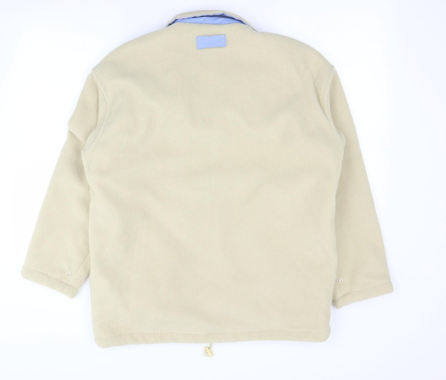 Preworn Womens Beige   Full Zip Jumper Size 14