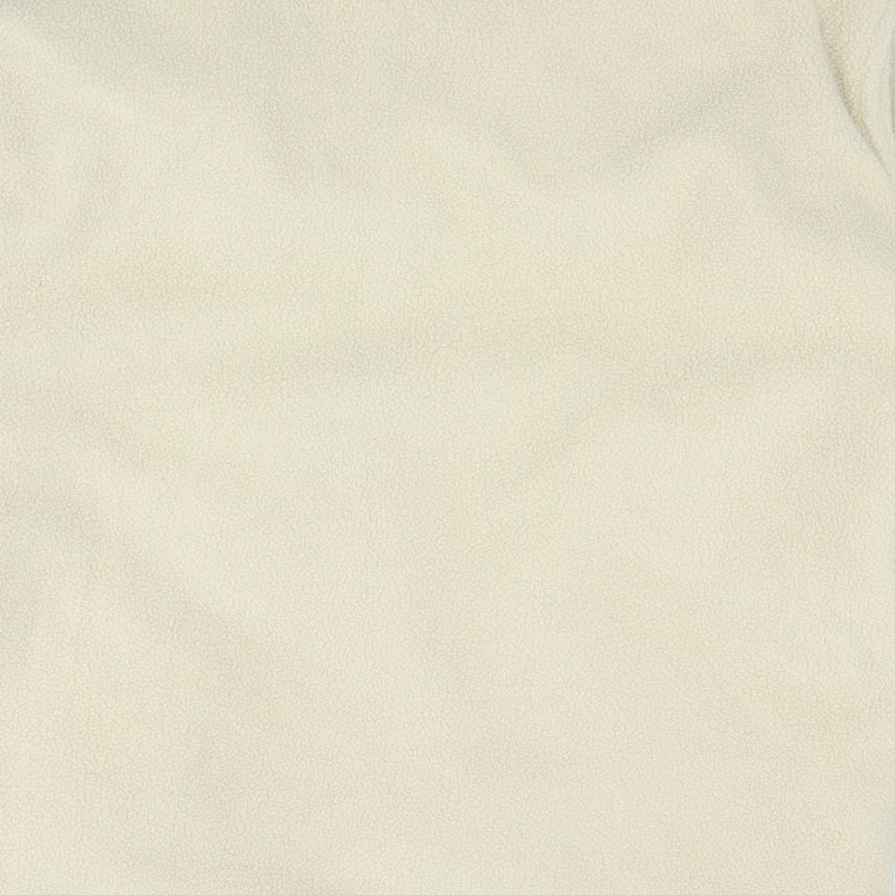 Preworn Womens Beige   Full Zip Jumper Size 14