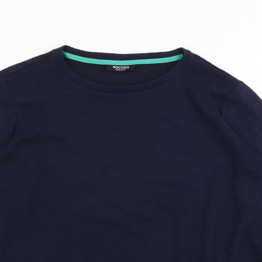 Nocozo Womens Blue   Pullover Jumper Size 14