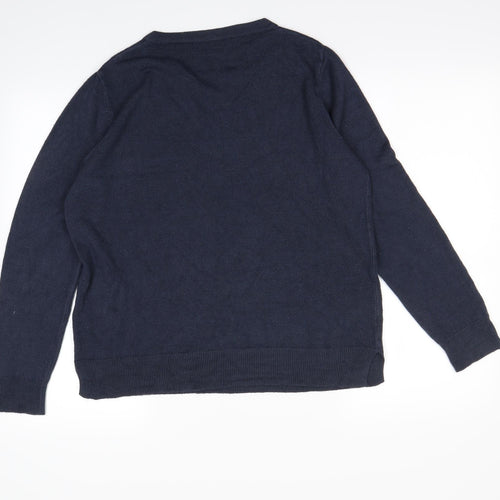m&S Womens Blue   Pullover Jumper Size 16