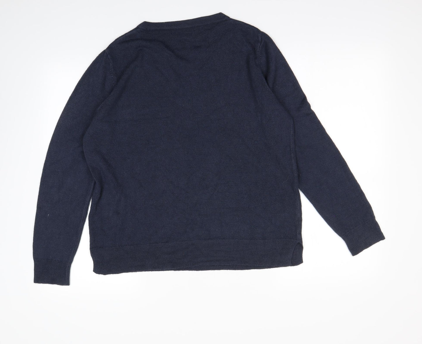 m&S Womens Blue   Pullover Jumper Size 16