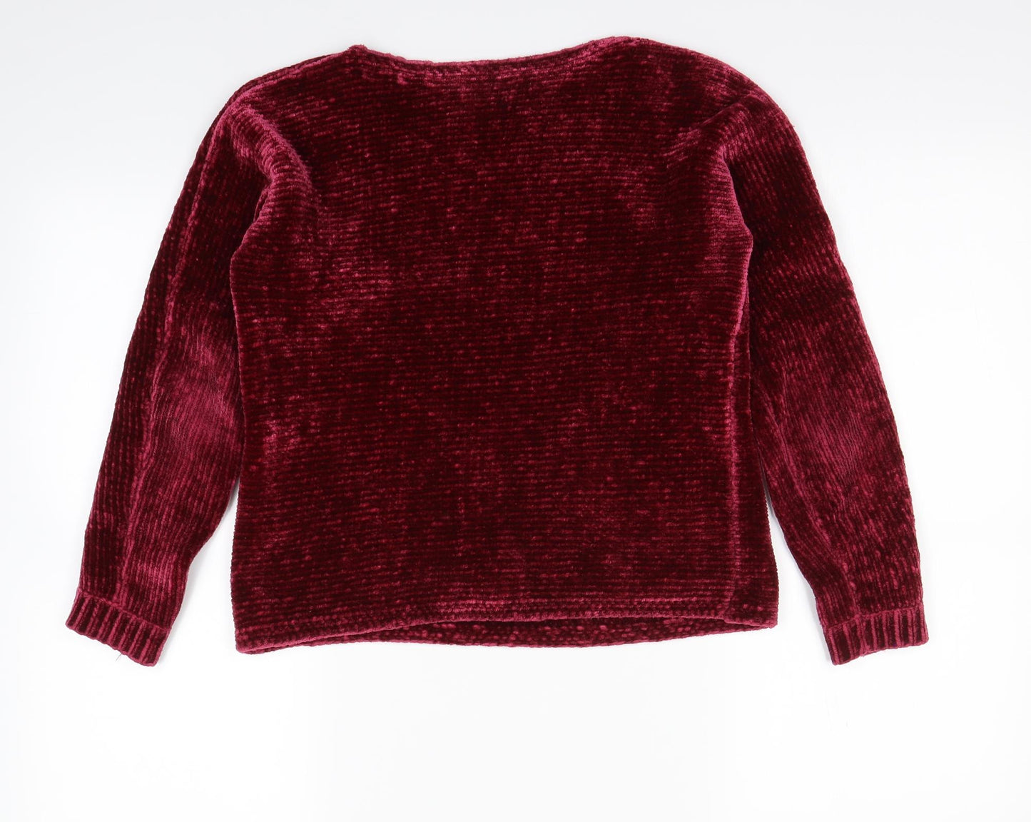 M&Co Girls Purple   Pullover Jumper Size 9-10 Years