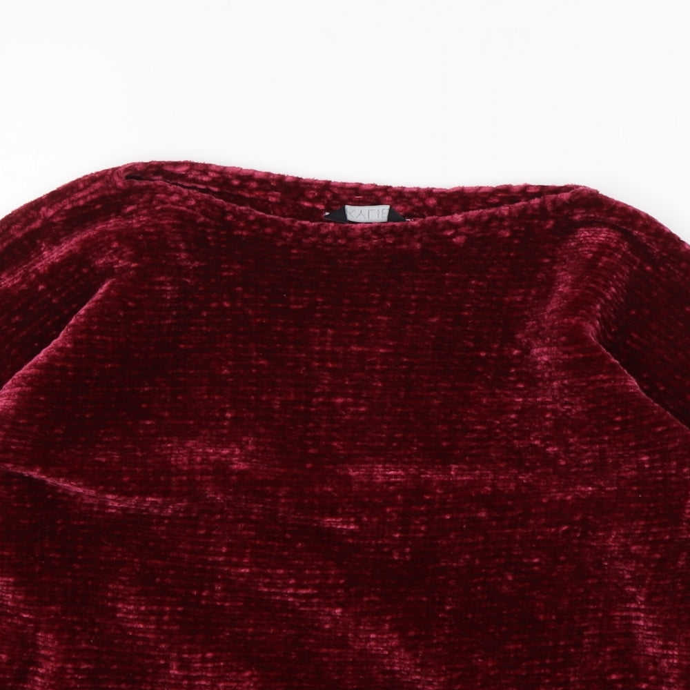 M&Co Girls Purple   Pullover Jumper Size 9-10 Years