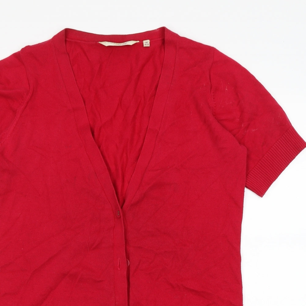 EWM Womens Pink   Cardigan Jumper Size 14