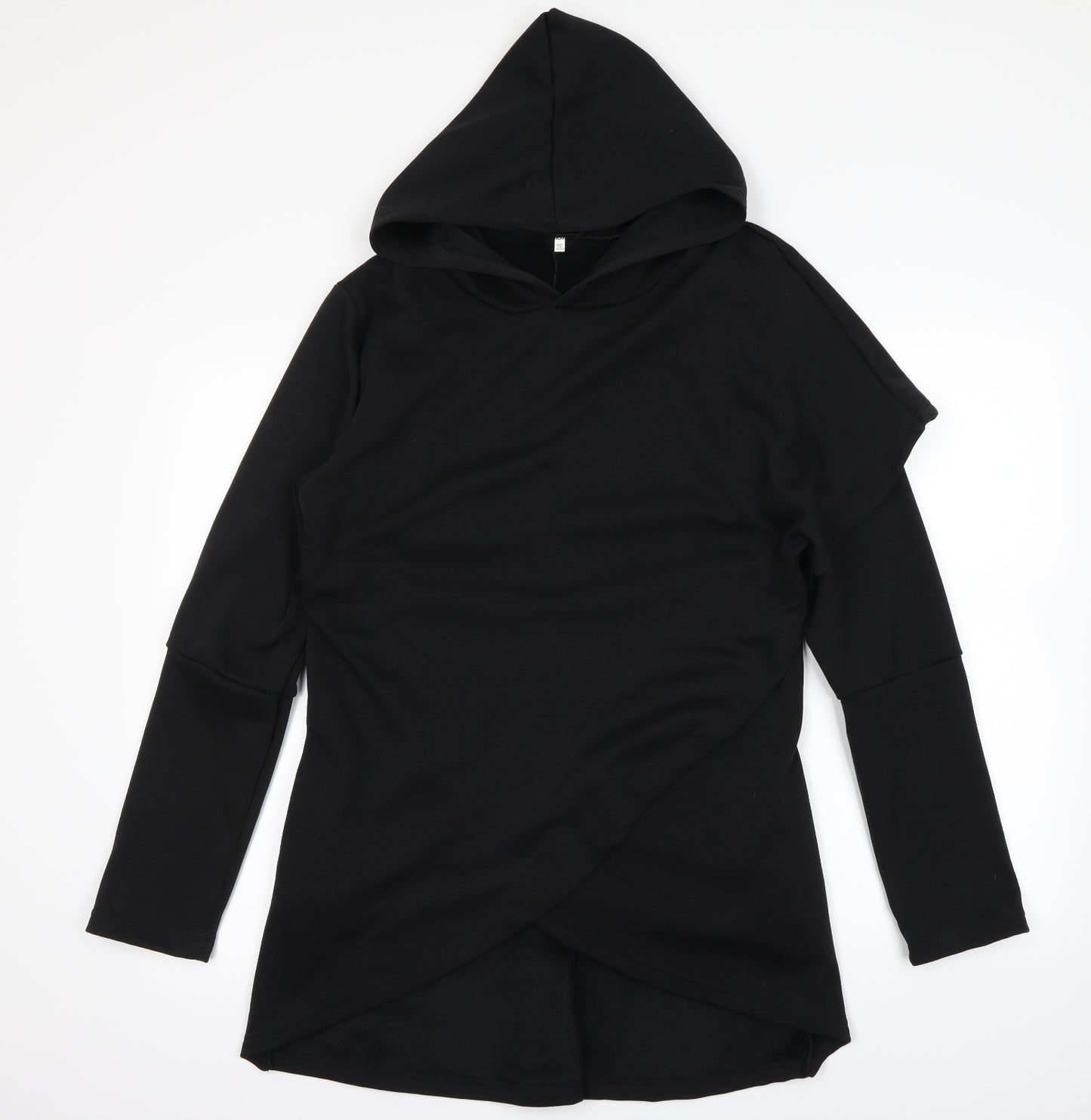 Preworn Womens Black   Pullover Hoodie Size 2XL