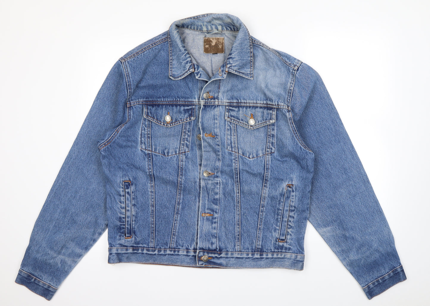 Preworn Mens Blue   Jacket Coat Size M