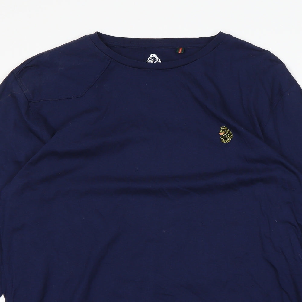 Luke Sport Mens Blue    T-Shirt Size L