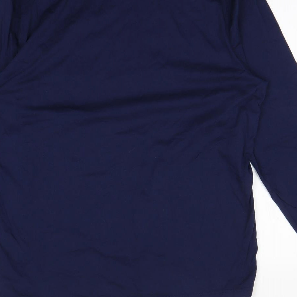 Luke Sport Mens Blue    T-Shirt Size L