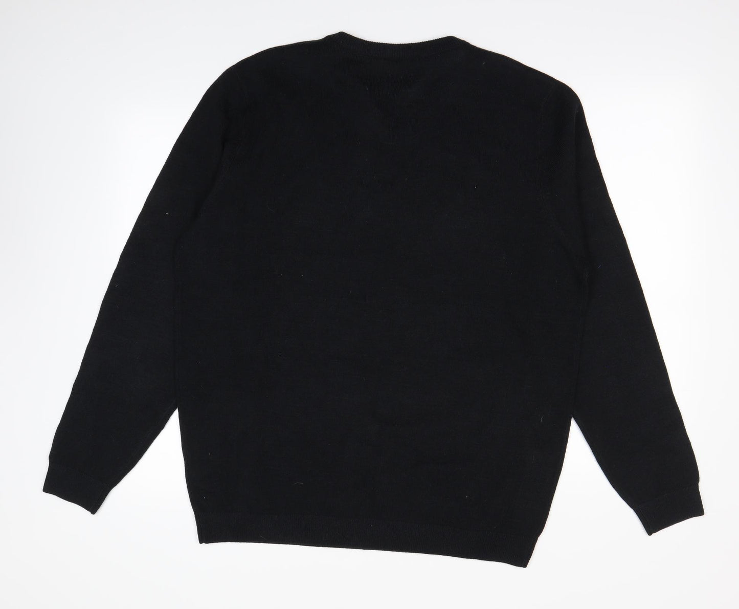 Kensington Mens Black   Pullover Jumper Size XL