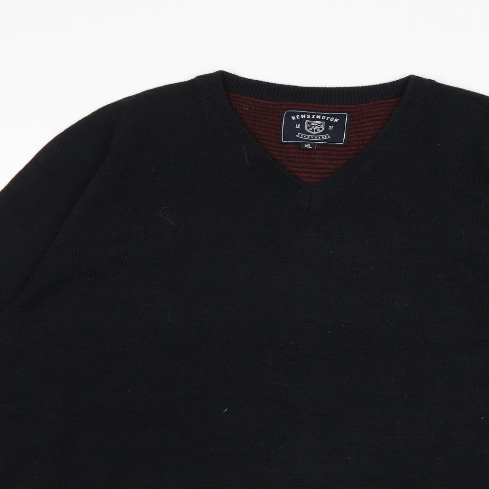 Kensington Mens Black   Pullover Jumper Size XL